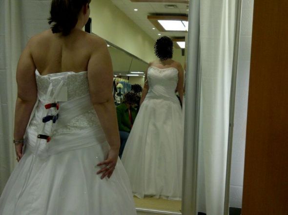 Post the first dress you ever tried, the runner up dress, and THE dress! :  wedding dress d1170 essence of australia Ottawa 20110402 00013 No Face
