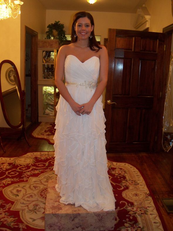 I loved the dress on but I hate what I look like in pictures! :  wedding 101 0079