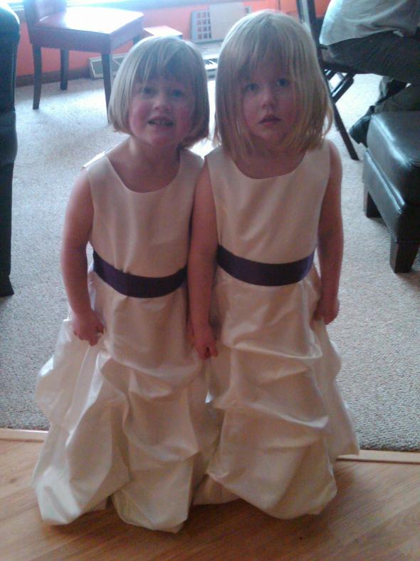 Flower Girl Dresses for Ivory Adorae : wedding adorae flower girl dress ivory Elly And Gina Wedding