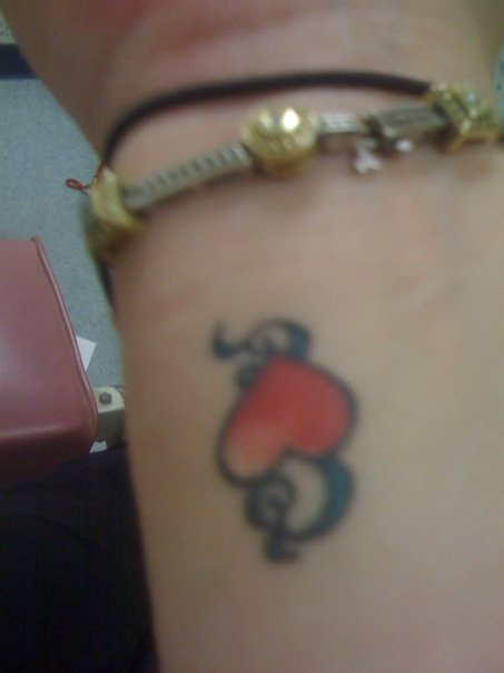 Wrist Tattoos :  wedding Weist1
