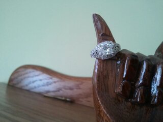 help! chipped center diamond..worried about replacement stone :  wedding 001