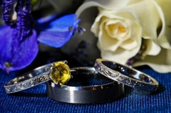 I want to see some color e-rings! :  wedding Yellow Sapphire
