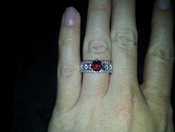 Non-Diamond Engagement Rings :  wedding rings 20120407 1004011