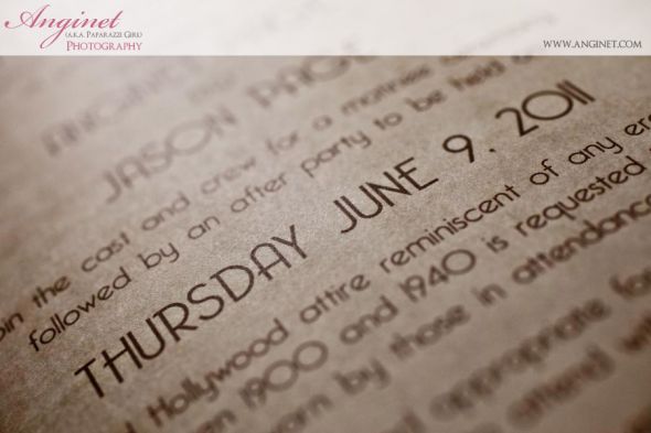 Lets see those DIY invites! : wedding OldHollywoodInvite3