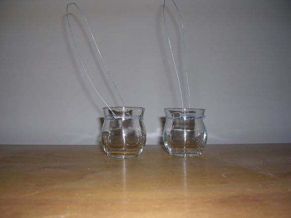 Hanging Votives : wedding votive hanging votives candlelight reception decor decorations silver inspiration ceremony diy DSCN2468