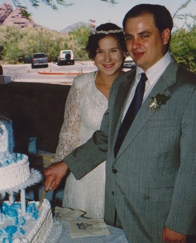 me and my husband, 20 years ago:)