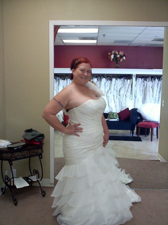 Did you settle? :  wedding wedding gown dress dream money afford settle Julietta28