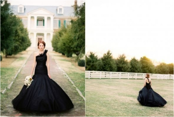 Black dress? :  wedding wedding dress black wedding dress vera wang Black Vera