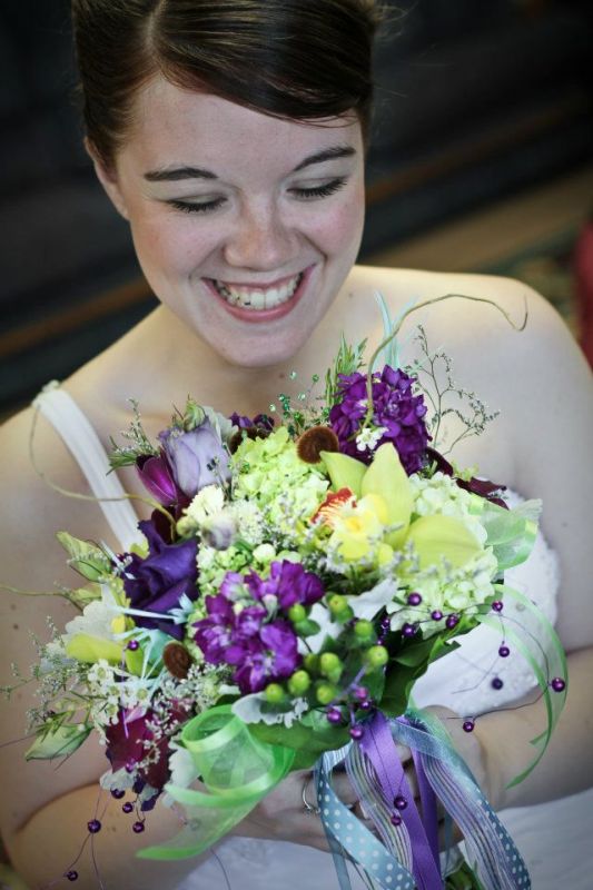 Bridal Bouquets - Colored or White :  wedding bridal bouquets flowers bouquets Bouquet