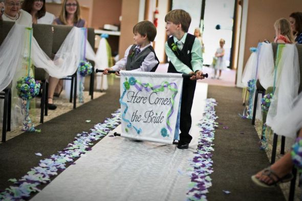 wedding Ring Bearers Here is our unity table 