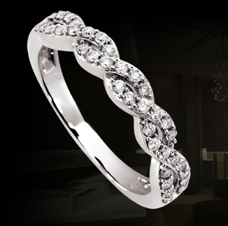 Girls w/ Halo Rings: Show me your wedding bands!! :  wedding Weddingband