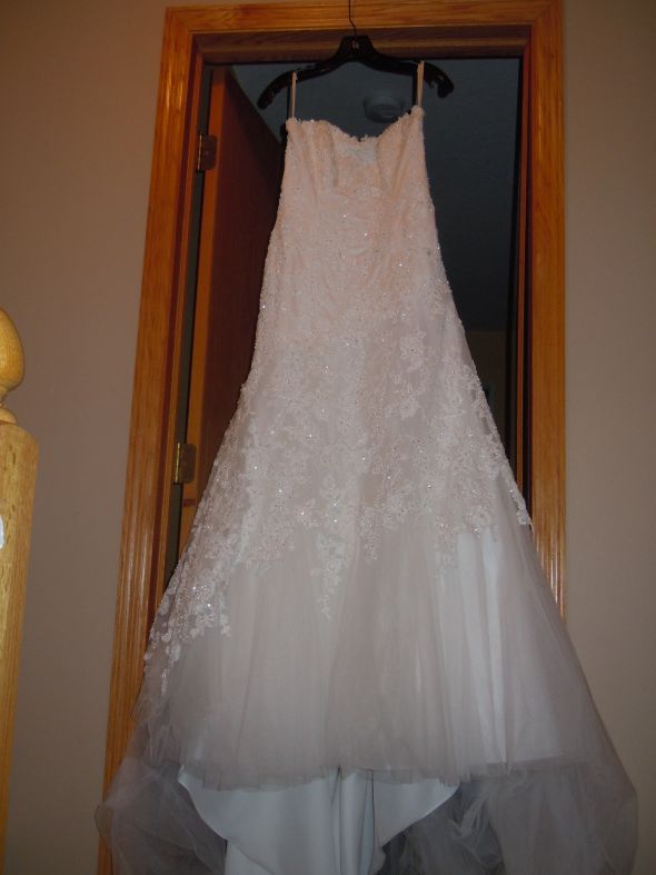 Maggie Sottero Mirabella Wedding Dress, Size 12 and Never Worn! :  wedding size 12 maggie sottero mirabella never worn wedding dress new white bridal dress dress 1