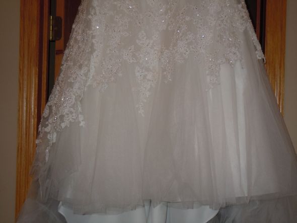 Maggie Sottero Mirabella Wedding Dress, Size 12 and Never Worn! :  wedding size 12 maggie sottero mirabella never worn wedding dress new white bridal dress dress 5