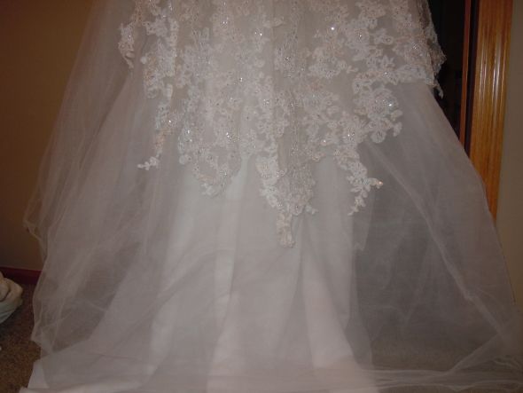 Maggie Sottero Mirabella Wedding Dress, Size 12 and Never Worn! :  wedding size 12 maggie sottero mirabella never worn wedding dress new white bridal dress dress 504