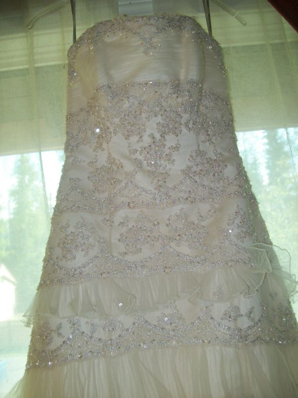 Show Me Your SPARKLY Beaded Dresses! :  wedding sparkly sparkle bead beaded show me dress 100 6100