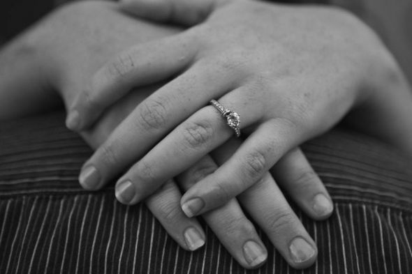 Anyone else have an heirloom engagement ring? : wedding KristenBrian 13