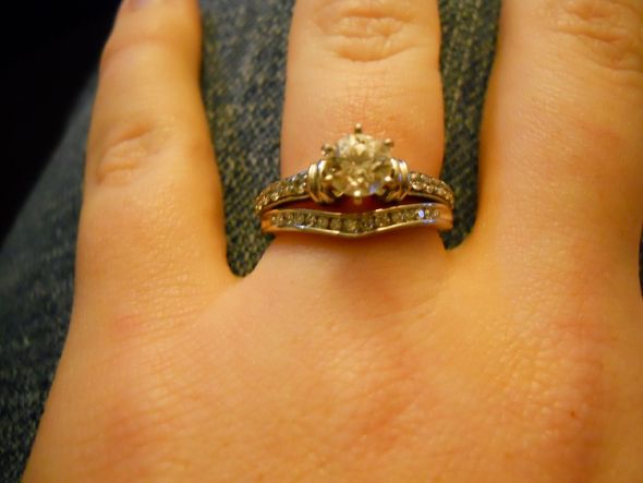 What style is your engagement ring? : wedding rings engagement ring styles solitaire halo three stone 1 215 ct round center diamond 6 prong platinum setting eternity band Ring 13