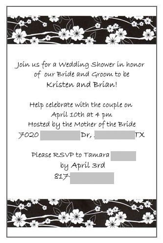 Invite Opinions!!!!!!!!! :  wedding Wb