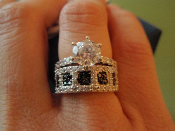 wedding black diamond engagement ring waiting 183184 10150158906301075 