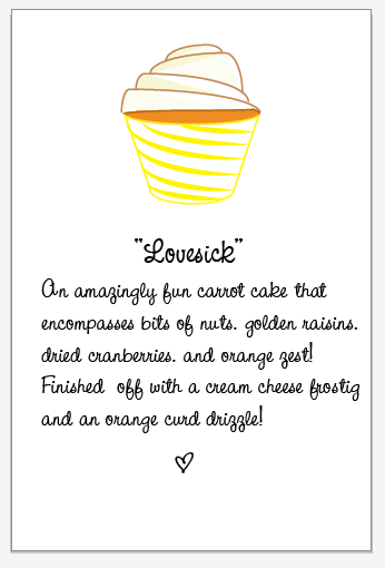 Cupcake naming I need advice! :  wedding cupcakes name flavors catch phrases type Cupcake Illustration Cc
