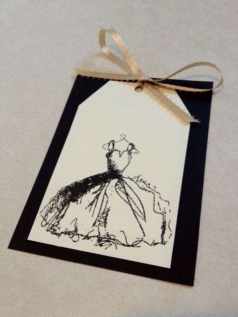 Bridal Shower Invitation/Invites/Announcement :  wedding bridal shower invitation invite classy shabby chic rustic custom announcement bridesmaids engagement dress invitations Black And Gold