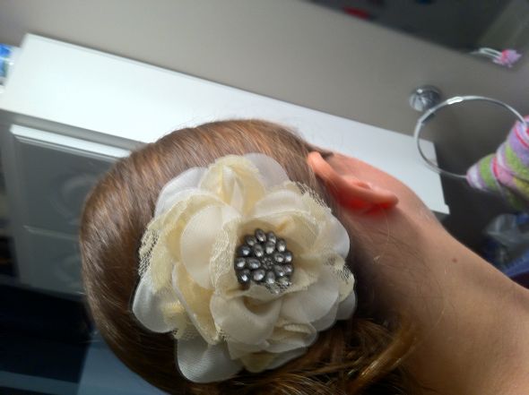 My DIY Hair Flower