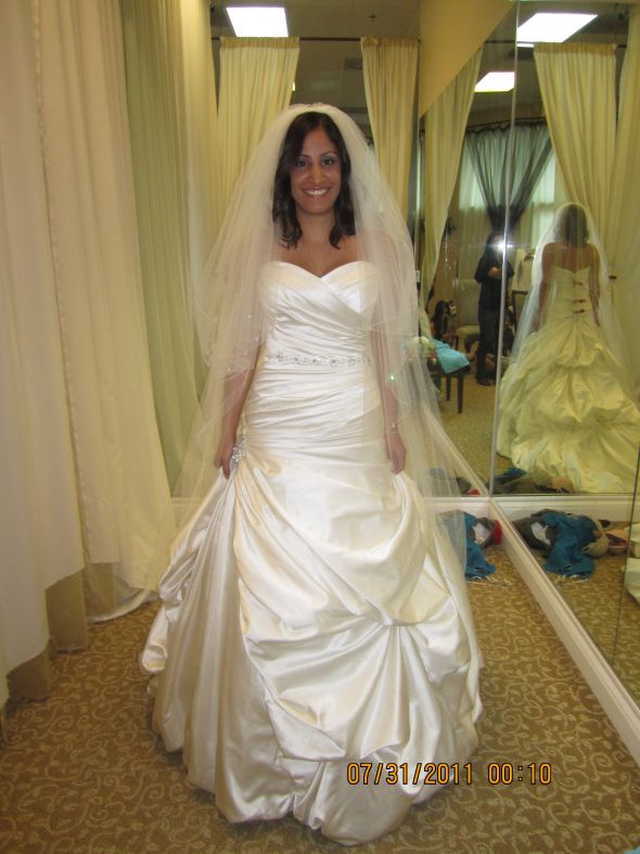 Maggie Sottero Kendra with added diamond sash :  wedding maggie sottero kendra diamond sash KendraLarge