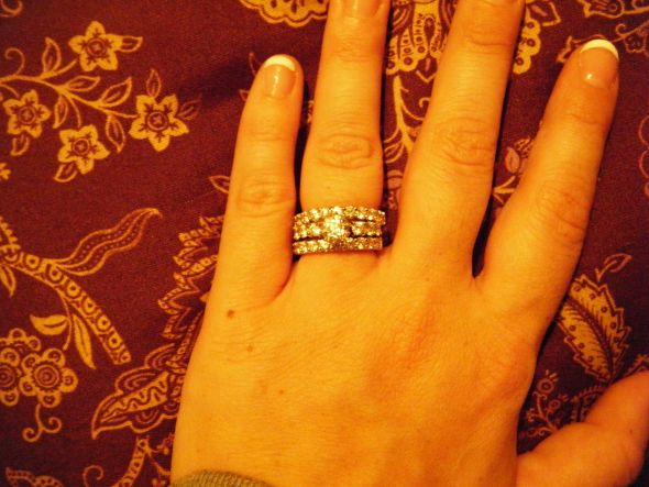 Let's show our wedding bands some love! :  wedding wedding bands ring Ring 008