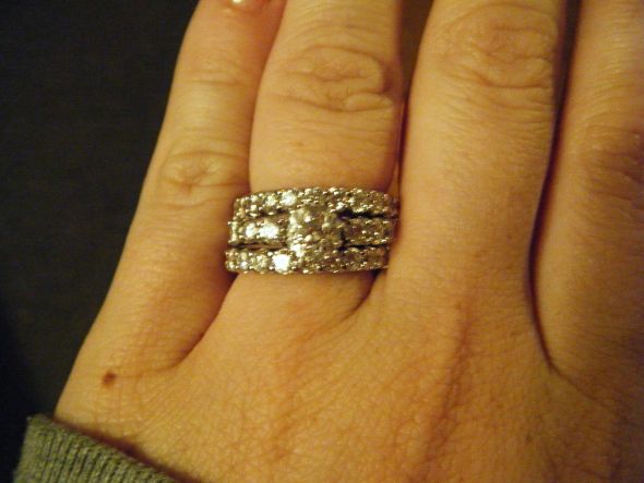 Let's show our wedding bands some love! :  wedding wedding bands ring Wedding Bands