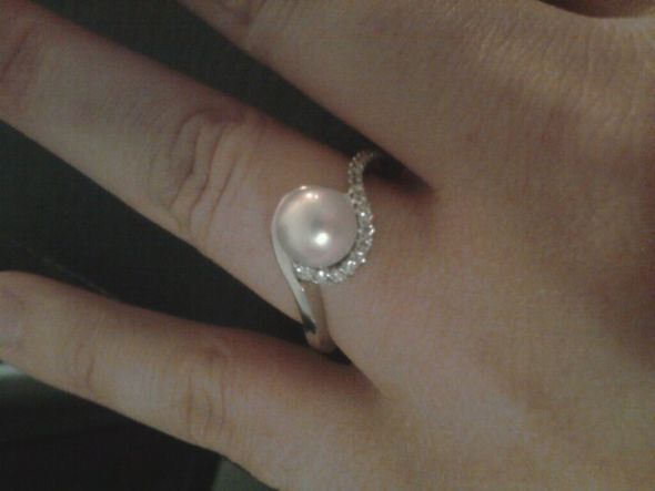 Pearl Engagement Rings wedding Ring 8 months ago