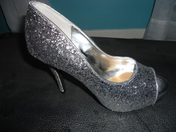 My bling element wedding sparkle silver shoes Wedding Shoes 004 