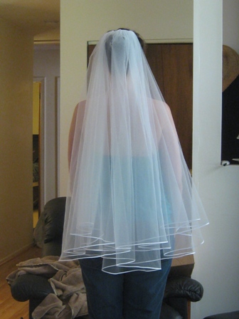 Hair, veil, flower, OH MY (pic heavy) :  wedding IMG 0604