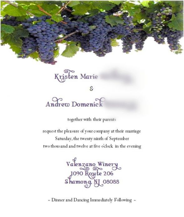 Sample Wording For 5x7 Pocketfold Invitation