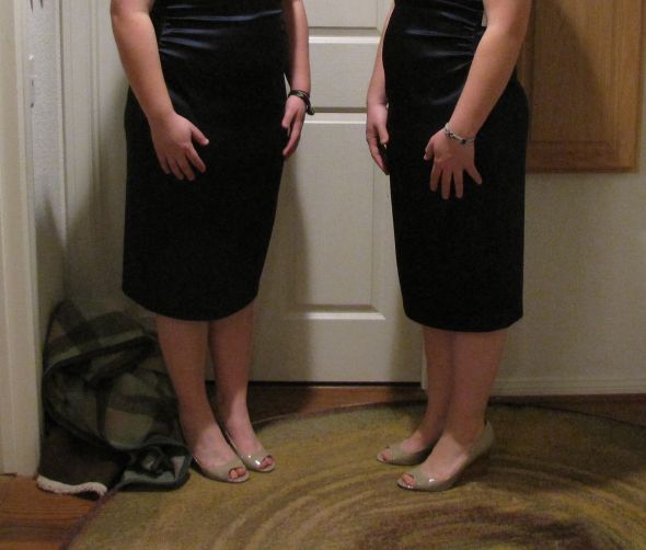 Color shoes with navy BM dresses? :  wedding BridesmaidsShoes