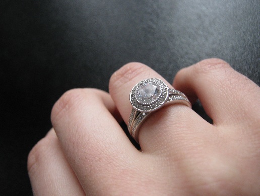 Where did you/your FI get your E-ring? (feel free to post pic) :  wedding ring e ring store jewelery store jeweler engagement ring 2 Ring2