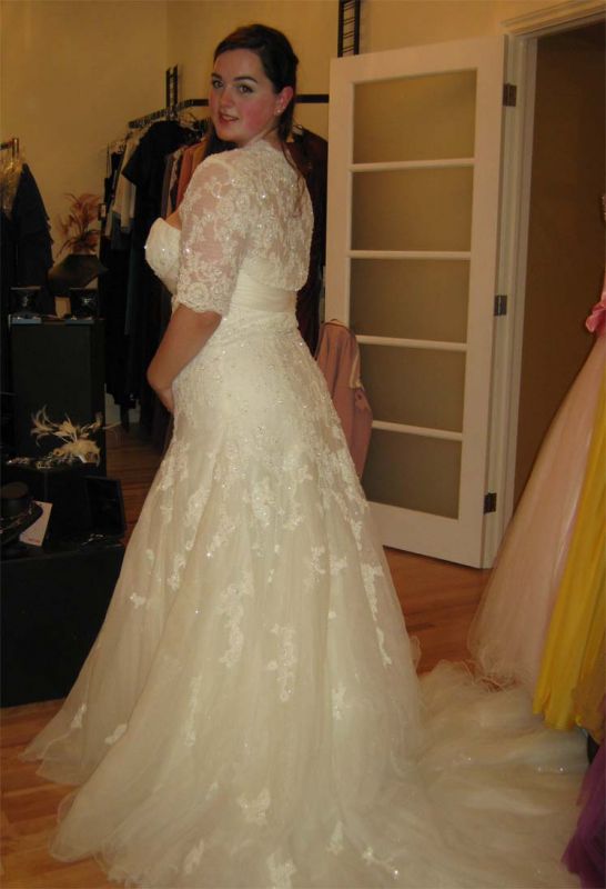 Finally Good Pictures Of My Dress! (Warning - Pic Heavy!) : wedding demetrios pictures dress two dress 6