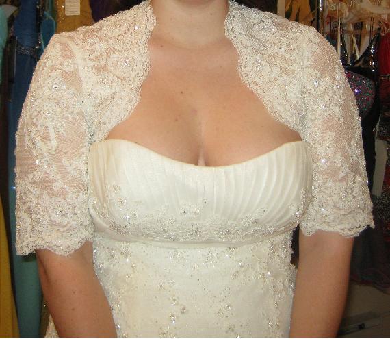 Finally Good Pictures Of My Dress! (Warning - Pic Heavy!) :  wedding demetrios pictures dress two dress Bolero
