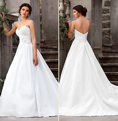 Essense of Australia brides, can I see your dresses??? :  wedding essense dress D1032