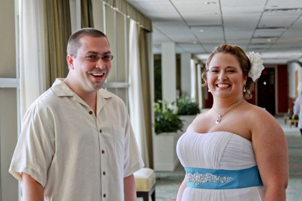 Recap #2! Our Beach Wedding 6.19.11 :  wedding ocean place resort spa beach wedding tiki hut long branch nj IMG 6858