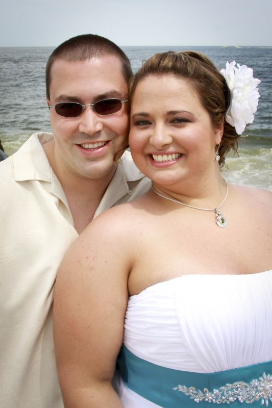 Recap #2! Our Beach Wedding 6.19.11 :  wedding ocean place resort spa beach wedding tiki hut long branch nj IMG 7293
