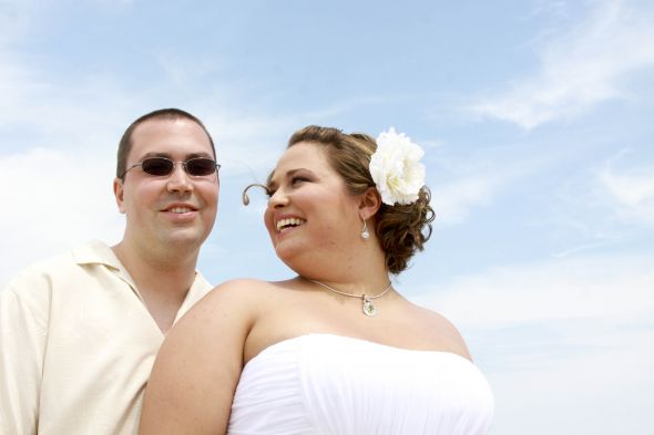 Recap #2! Our Beach Wedding 6.19.11 :  wedding ocean place resort spa beach wedding tiki hut long branch nj IMG 7303