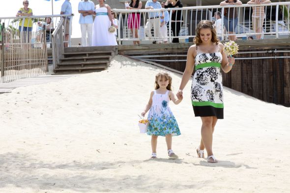 Recap #2! Our Beach Wedding 6.19.11 :  wedding ocean place resort spa beach wedding tiki hut long branch nj IMG 7657