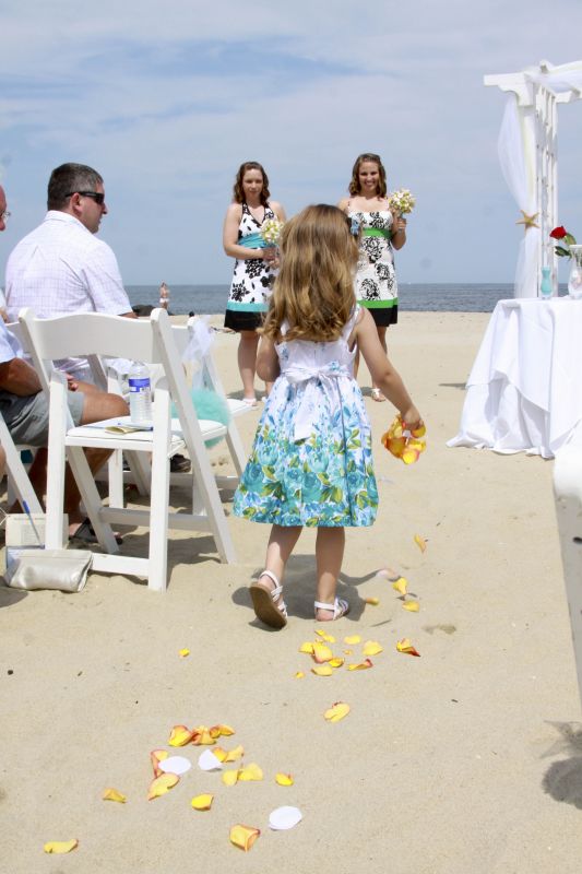 Recap #2! Our Beach Wedding 6.19.11 :  wedding ocean place resort spa beach wedding tiki hut long branch nj IMG 7679