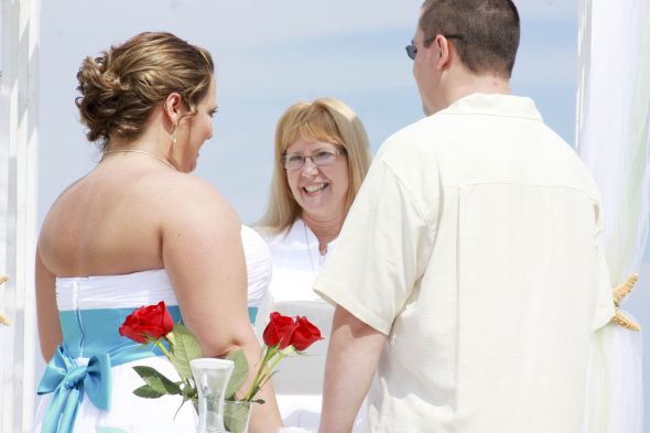 Recap #2! Our Beach Wedding 6.19.11 :  wedding ocean place resort spa beach wedding tiki hut long branch nj IMG 7723