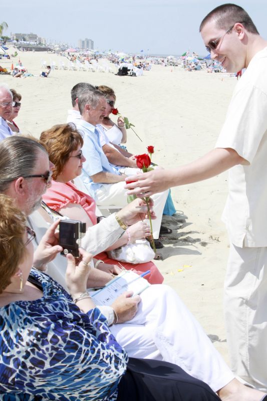 Recap #2! Our Beach Wedding 6.19.11 :  wedding ocean place resort spa beach wedding tiki hut long branch nj IMG 7737