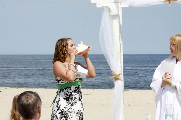 Recap #2! Our Beach Wedding 6.19.11 :  wedding ocean place resort spa beach wedding tiki hut long branch nj IMG 7888