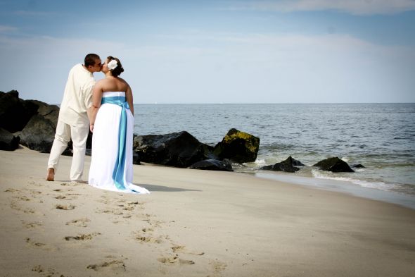 Recap #2! Our Beach Wedding 6.19.11 :  wedding ocean place resort spa beach wedding tiki hut long branch nj IMG 8222