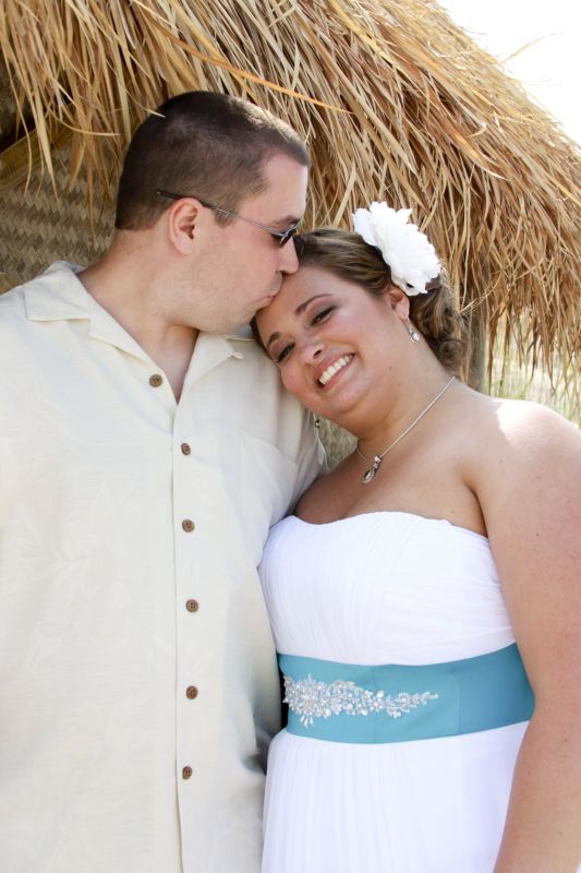 Recap #2! Our Beach Wedding 6.19.11 :  wedding ocean place resort spa beach wedding tiki hut long branch nj IMG 8257