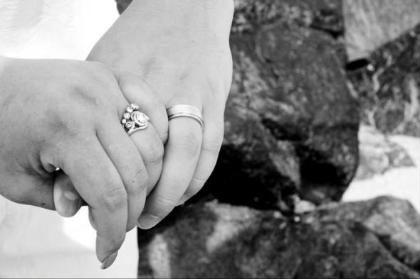 Recap #2! Our Beach Wedding 6.19.11 :  wedding ocean place resort spa beach wedding tiki hut long branch nj Ocean Rings