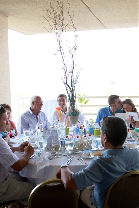 Recap #2! Our Beach Wedding 6.19.11 :  wedding ocean place resort spa beach wedding tiki hut long branch nj Center1